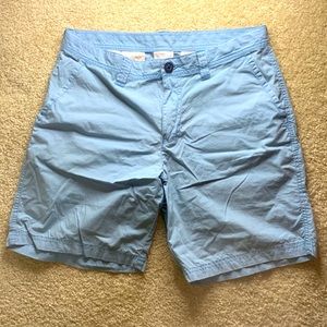 Men’s 32W x 8L Baby Blue Columbia Shorts